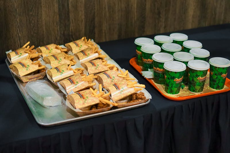 Snob Squad Combo with 12 wings, fries, and drinks